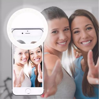 SELFIE FLASH LIGHT แฟลชสำหรับถ่ายภาพเซลฟี่ ไฟ LED 38 ดวง ปรับความสว่างได้ 3 ระดับ ชาร์จไฟได้ในตัว