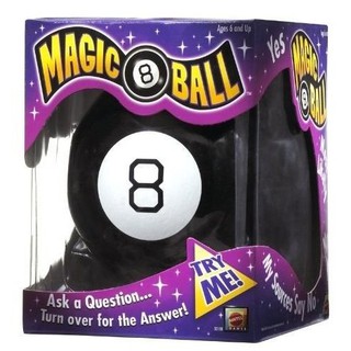 Mattel Game Magic 8 Ball Fortune Telling ลูกบอลพยากรณ์ 30188