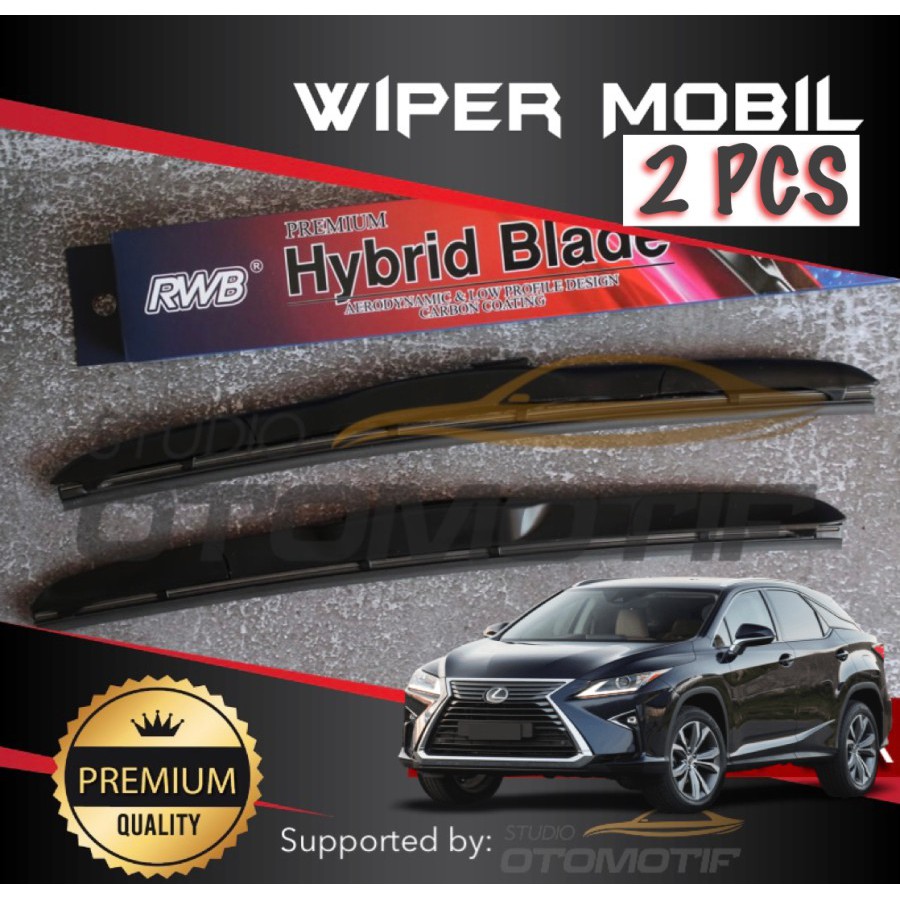 WIPER LEXUS RX270 RWB GRAPHITE / WIPER RWB LEXUS RX270 RX 270 2 ชิ้น