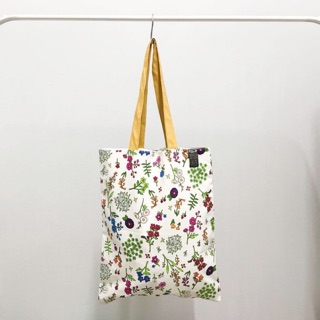 Tote bag • two tone foral🌷🌿Adam.warehouse