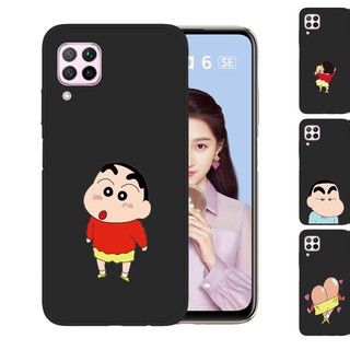 Huawei Nova 7i Nova 6 7 SE 5T 4E 3i 3E Silicone Phone Case เคสโทรศัพท์ เคสซิลิโคน Crayon Shinchan Cover