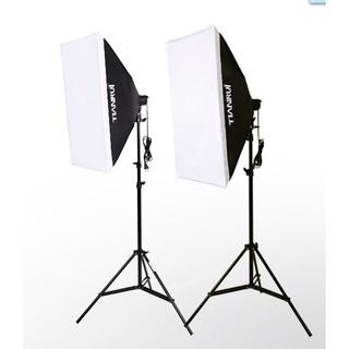 ชุดไฟSoft box พร้อมขั้วหลอด E27 (ไม่รวมหลอดไฟ)