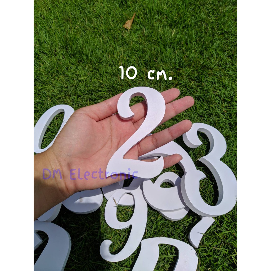 ตัวอักษรพลาสวูด เริ่มต้น 9 บาท ขนาด 10-30 cm ความหนา 5-10 มม มีฟ้อนมีแบบให้เลือก จัด่สงไว ราคา ถูกที่สุด ดีลบีเคเค แกลเลอรีภาพที่ 4