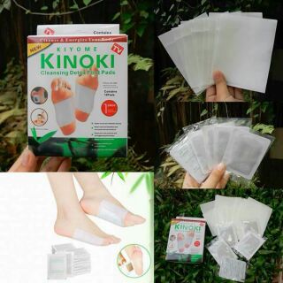 แผ่นแปะเท้า KINOKI  detox  ได้ 3 กล่อง