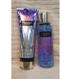 โลชั่นเข้มข้นพิเศษ +สเปรย์   Victorias Secret Fragrant Lotion ,