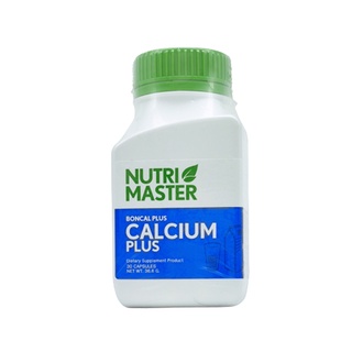 ของแท้ 100% Nutri Master Boncal Calcium Plus 30 เม็ด แคลเซียมบำรุงกระดูกและข้อ