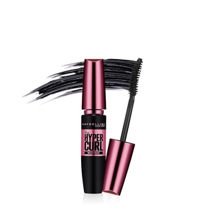 MAYBELLINE Hyper Curl Volume Express Mascara Black (กันน้ำ/ล้างออกง่าย)