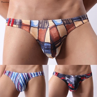 Underwear Underpants Knickers Panties Bikini Ultra-thin Underwear Bulge Pouch U-convex Breathable Mens Low Waist