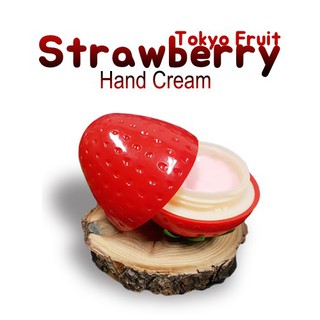 Tokyo Fruits Hand Cream Strawberry โตเกียว ฟรุ๊ต แฮนด์ ครีม สตรอเบอรี่ 30g