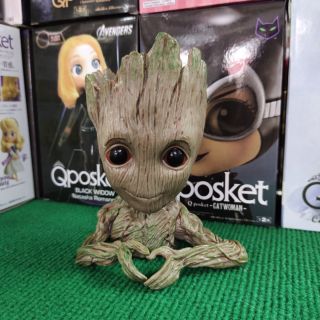 กระถางกรูท Baby Groot ใส่ต้นไม้ ใส่ดินสอปากกา ตั้งโชว์