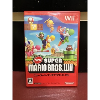 แผ่นแท้ Wii มือสอง โซนญี่ปุ่น Super Mario Bros.