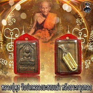 หลวงปู่ศุข พิมพ์รัศมี หลังตระกรุดทองคำ วัดปากคลองมะขามเฒ่า จ.ชัยนาท