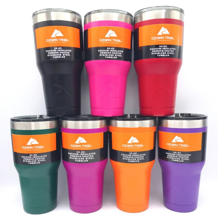 (เก็บเงินปลายทางได้) แก้วเก็บความเย็น18-24ชม. ozark trail Tumbler 30oz