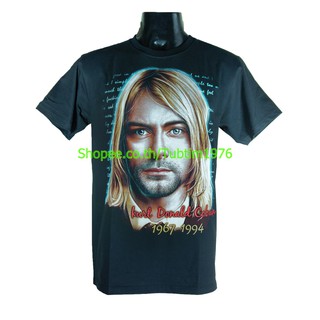 เสื้อยืดโอเวอร์ไซส์เสื้อวง Nirvana เสื้อวงดนตรีร็อค เดธเมทัล เสื้อวินเทจ เนอร์วานา NIR1035S-3XL