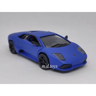 รถโมเดลเหล็ก Lamborghini Murcielago LP640 สีด้าน