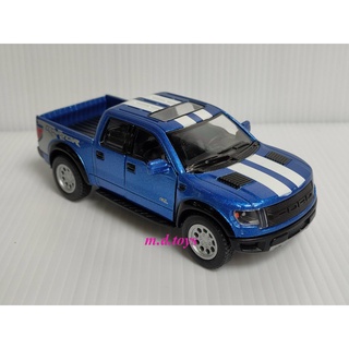 รถโมเดลเหล็ก 2013 Ford F-150 SVT Raptor SuperCrew w/printing 1/46