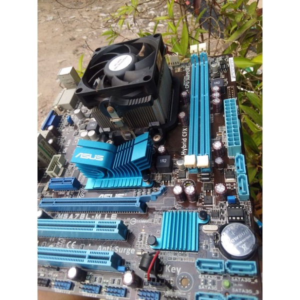 เมนบอร์ด Asus M5A78L-M LE SOCKET AM3 am3+ CPU พัดลม ฝาหลัง