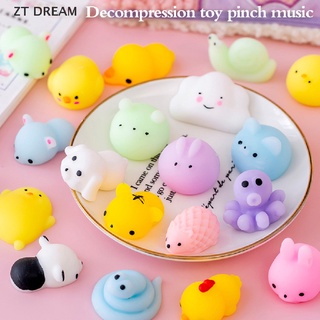 Ztd Kawaii Animal Soft Mochi Fidget ของเล่นคลายเครียด สําหรับผู้ใหญ่ 07