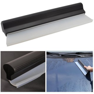 ด้ามรีดน้ำ x1 ขนาด 10 นิ้วAntislip Nonscratch Squeegee Car Silicone T-bar Wiper Water Blade