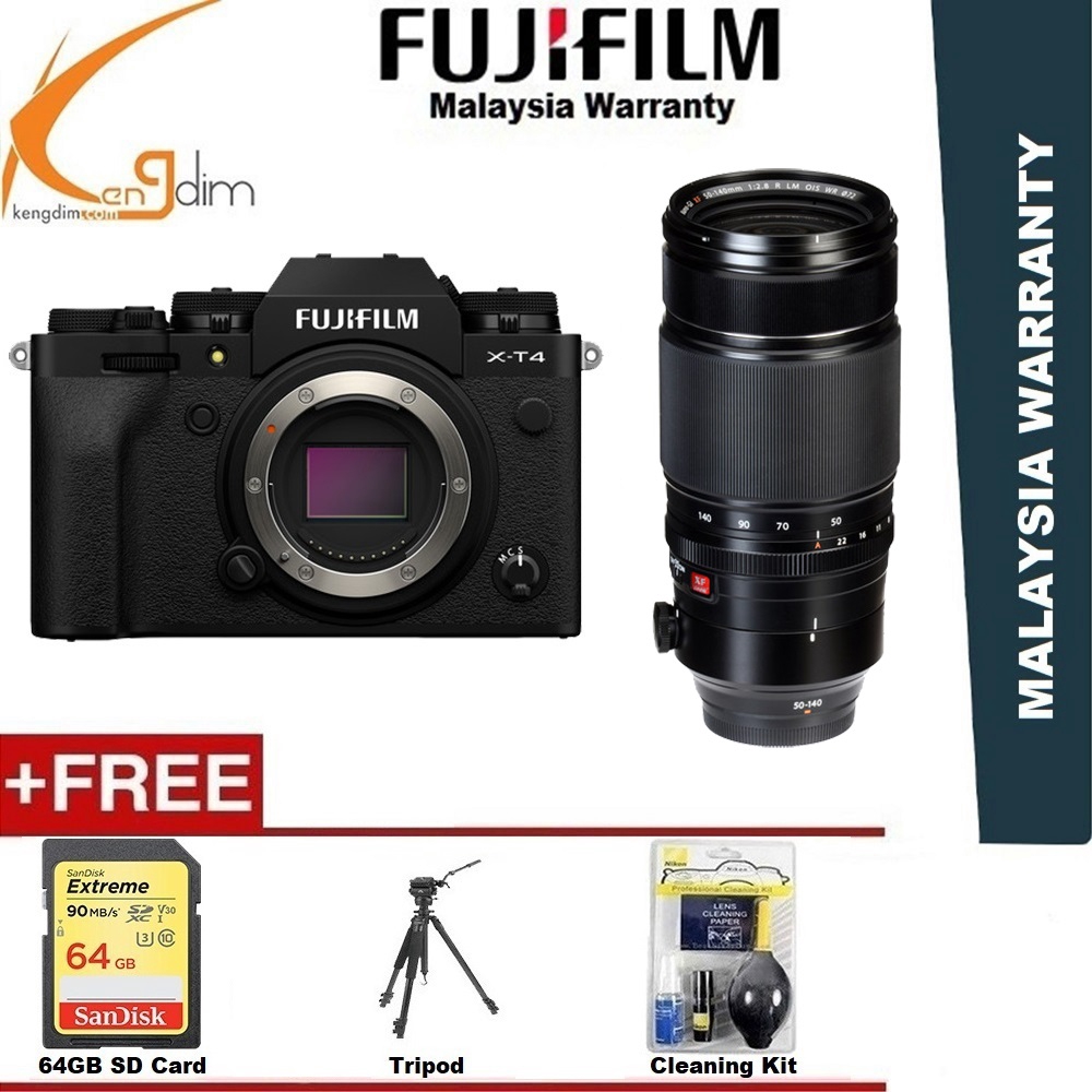เลนส์ FUJIFILM X-T4/ XT4 + XF 50-140mm F2.8 R LM OIS WR