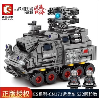 SEMBO BLOCK NO.107027 ชุดTHE WANDERING EARTH-CM171 532 pcs