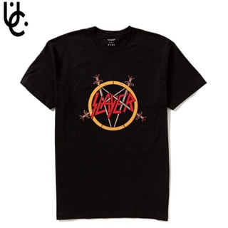 เสื้อยืดสีขาวเสื้อยืด ผ้าฝ้าย ขนาดใหญ่ พิมพ์ลายการ์ตูนอนิเมะ Slayer สไตล์วินเทจ เรโทร สําหรับผู้ชาย และผู้หญิง ไซซ์ 30sS