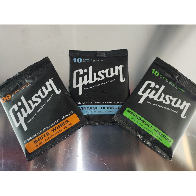 สายกีตาร์ไฟฟ้า Gibson Acoustic / Tali Gitar Akustik / Elektrik Gibson
