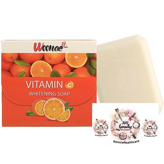 วูเน่ วิตามิน ซี ไวท์เทนนิ่ง โซป VITAMIN C WHITENING SOAP 100g.