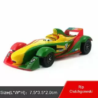 โมเดลรถยนต์Pixar Cars Mcqueen รถแข่ง Diecast 1 : 55