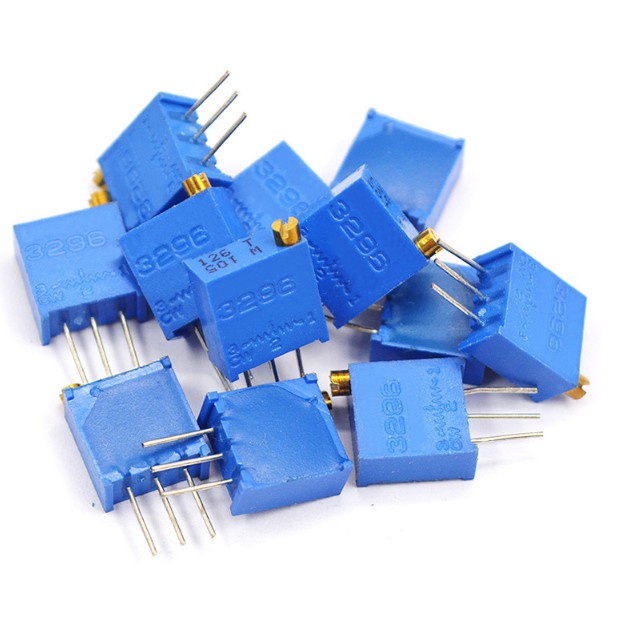 [1K-2M] 3296W Precision Multi-Circle Adjustable Potentiometer 103 10K ปรับด้านบน 1K2K5K50K100K200K500K1M
