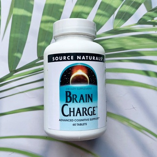 อาหารเสริมบำรุงสมองและความจำ Brain Charge 60 Tablets (Source Naturals®)