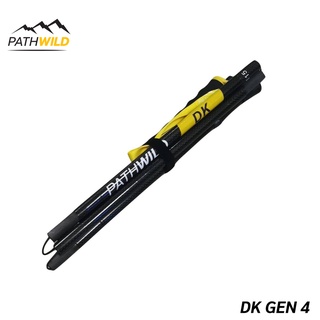 PATHWILD DK GEN4 BLACK/YELLOW - ไม้โพล วิ่งเทรล เดินป่า