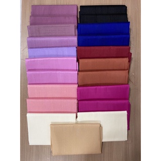 ผ้าไหมสีพื้นตัดชุด ขนาด 2 หลา