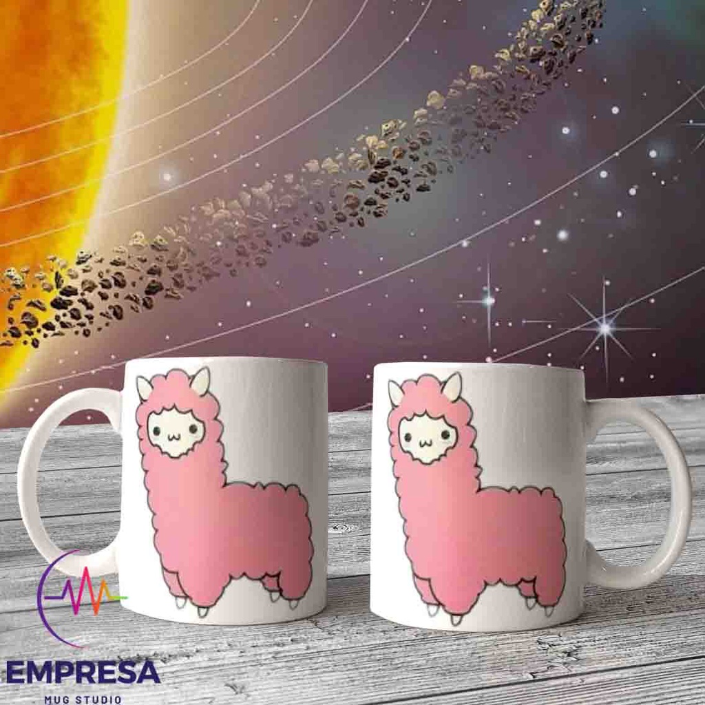 แก้วกาแฟ Kawaii Llama