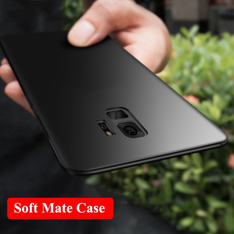 For Samsung Galaxy S9 Plus S8 Plus Case Soft Ultra Thin Matte Full Protection Cover Case