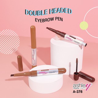 A-378 Ashley(แอชลี่ย์) Double Headed Headed Eyebrow Pen