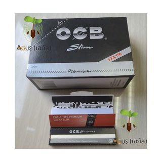 OCB Classic 1 กล่อง(32 เล่ม) กระดาษโรล + ก้นกรoง กัญ (Paper&amp;Filter) Kingsize กระดาษ โรล joint hemp rolling paper จ๊อย ใบ