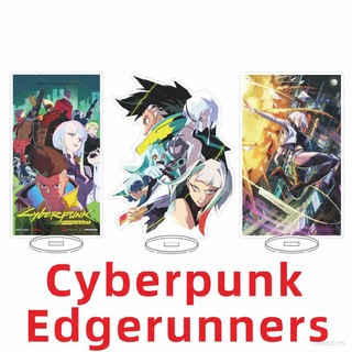 โมเดลฟิกเกอร์อนิเมะ Jason Cyberpunk Edgerunners David Lucy Rebecca สําหรับตกแต่งบ้าน