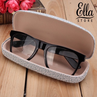 Ellastore123 กล่องเคสแข็ง กันกระแทก สําหรับใส่แว่นตากันแดด