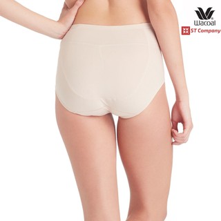 กางเกงใน Wacoal U-Fit Extra Panty ทรง Short (เต็มตัว) รุ่น WU4838 สีเบจ (BE) 1 ชิ้น กางเกงในผู้หญิง วาโก้ กระชับก้น ก้น