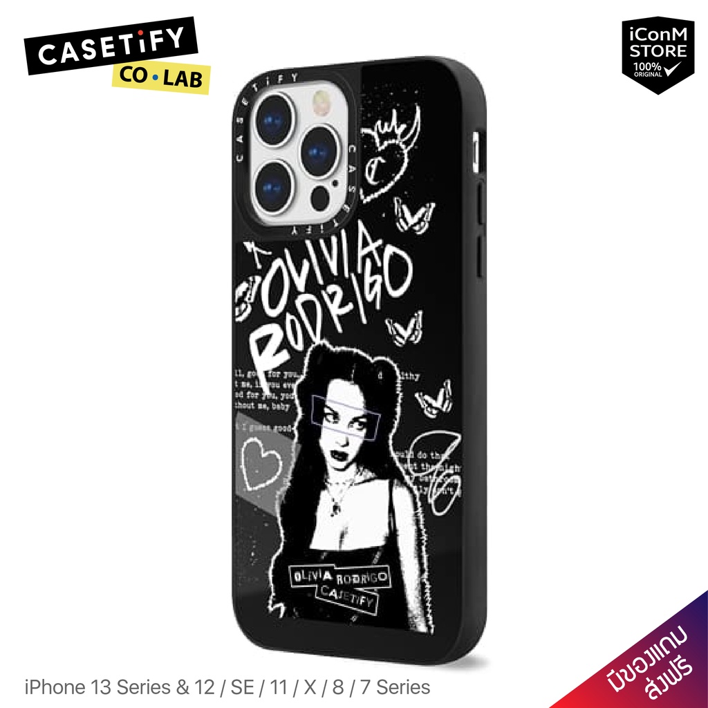 [พร้อมส่ง] CASETiFY - Olivia Rodrigo เคสสำหรับ 13 Pro Max/13 Pro/13/13 Mini/12/SE/11/X/8/7 Series[ผ่