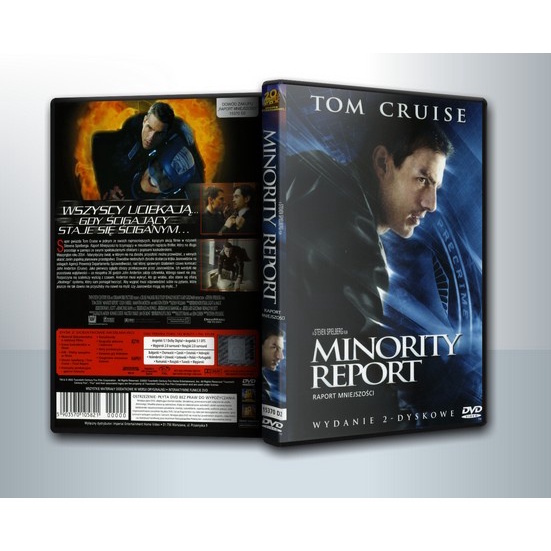 [ DVD Movie มีปก+สกรีนแผ่น-ไม่มีกล่อง ] MINORITY REPORT หน่วยสกัดอาชญากรรม ล่าอนาคต ( 1 DVD )