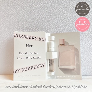 JNSTORE.TH | ✨พร้อมส่ง✨ ไวออลน้ำหอม 1.5 มิล 🪄 BURBERRY - BURBERRY HER