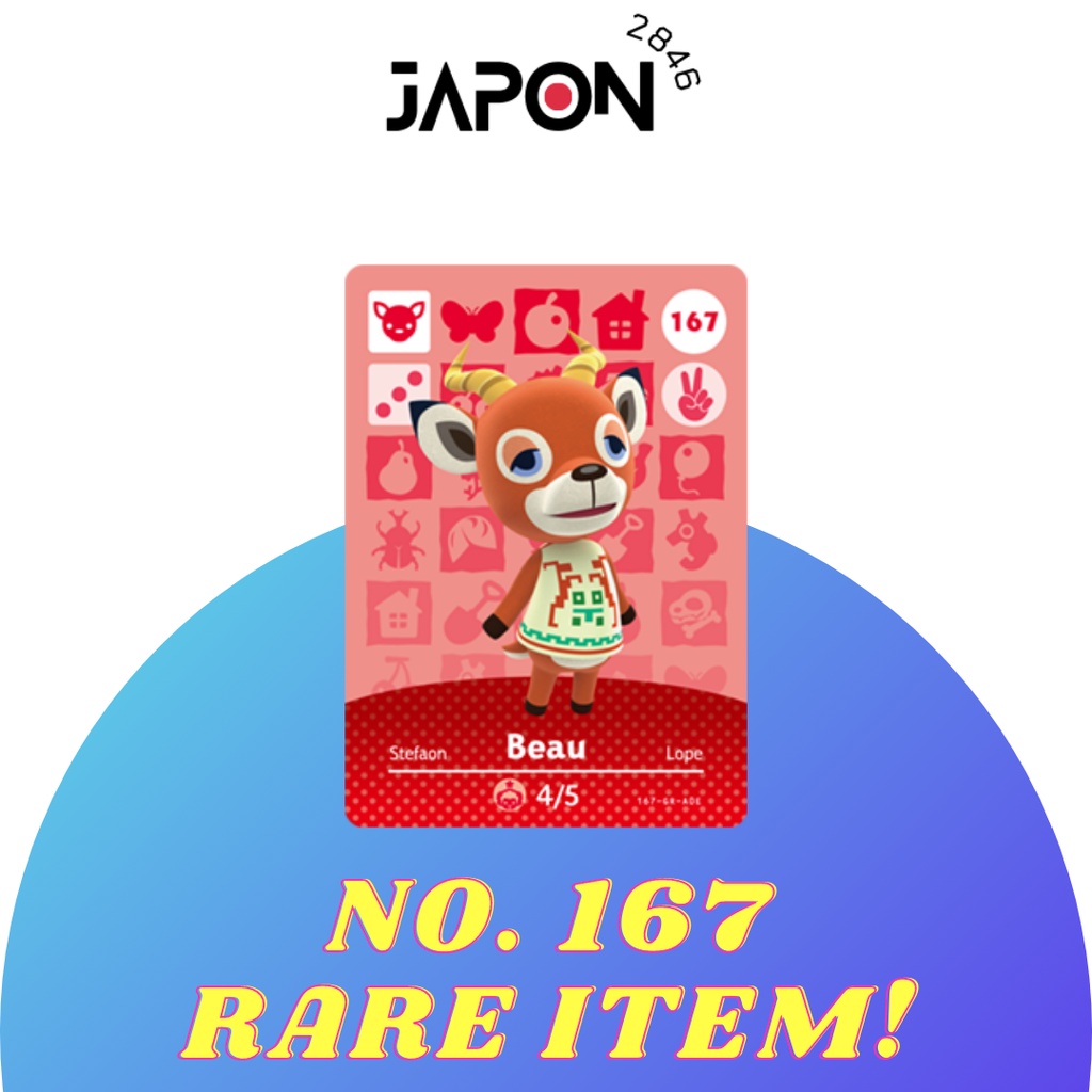 Animal Crossing Amiibo cards No.167