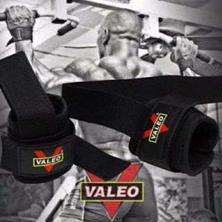 VALEO  Straps สแตรป ถุงมือฟิตเนส ถุงมือยกน้ำหนัก ถุงมือออกกำลังกาย Fitness Glove  สแตรปส์รัดข้อมือยกน้ำหนัก