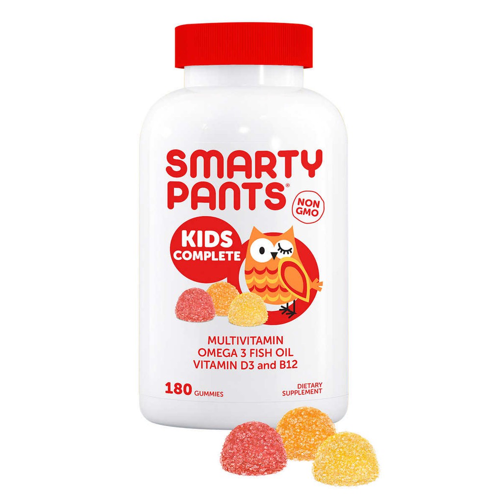 SmartyPants Kids Formula Multi And Omega 3s Vitamin D3 And Vitamin K ...