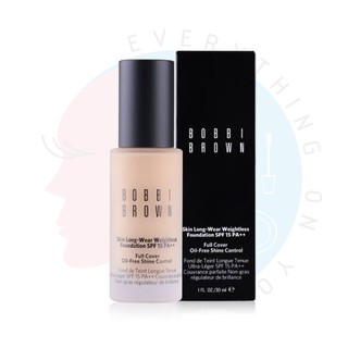 ลด 18% {โค้ด 8MZCRVW} [พร้อมส่ง] BOBBI BROWN SKIN LONG-WEAR WEIGHTLESS FOUNDATION SPF 15 30 ml