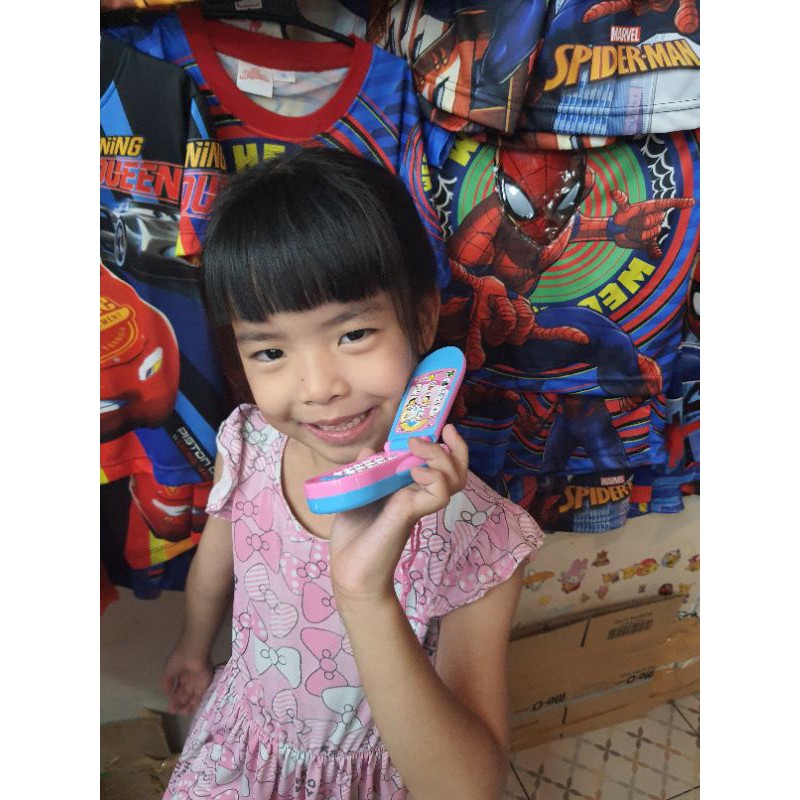 ของเล่นเด็ก มือถือฝาพับ พร้อมถ่าน มีเสียงมีไฟ พร้อมส่ง