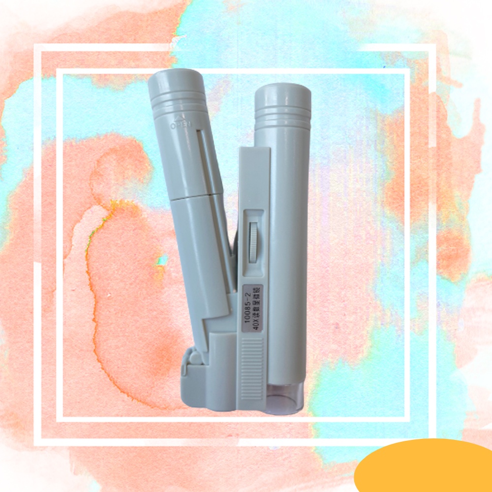 กล้องขยาย 40x ขนาดพกพา สำหรับส่องพระหรืออื่นๆ กล้องจุลทรรศน์เล็ก มีไฟ