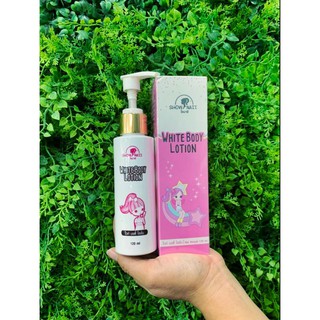 🌸SHOW NAII  White Body Lotion 120ml🌸 ผิวนุ่มเนียนขึ้น ดูใสขึ้น มีส่วนผสมของคอลลาเจน ช่วยให้ผิวกระชับ เต่งตึง